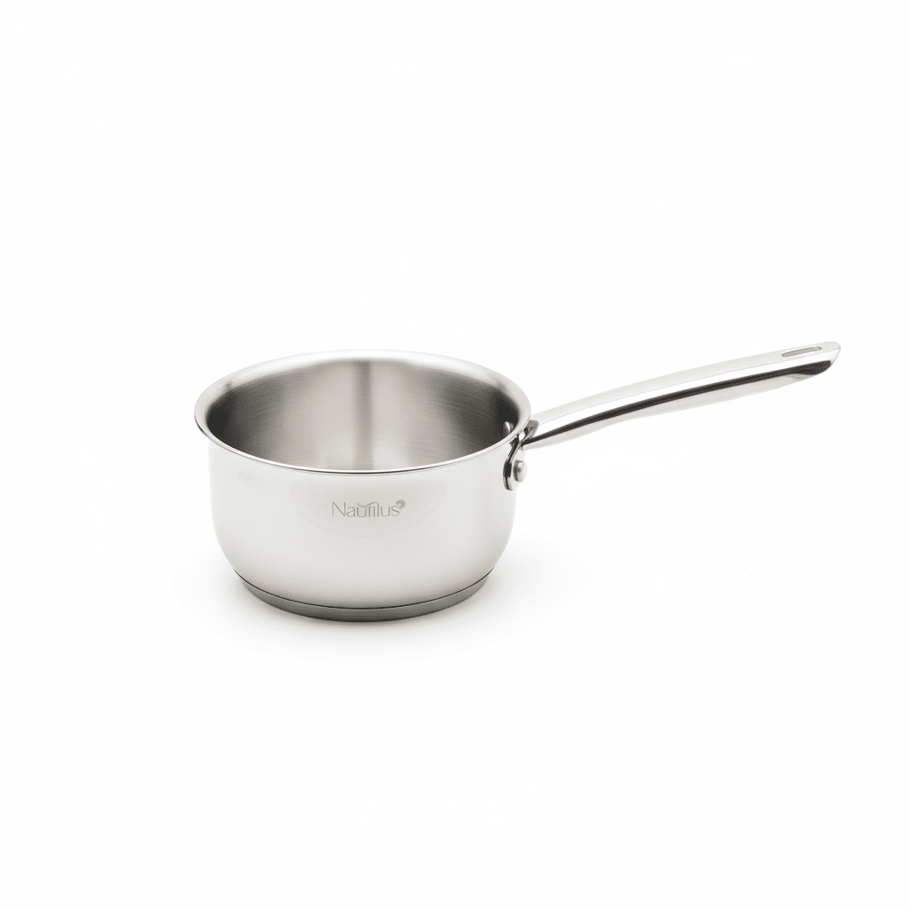 Nautilus Stainless Steel Milk Pan With Handle - 16cm - Al Kabayel Discount CentreNautilus Stainless Steel Milk Pan With Handle - 16cmFrying Pans & SkilletsNAUTILUSAl Kabayel Discount Centre