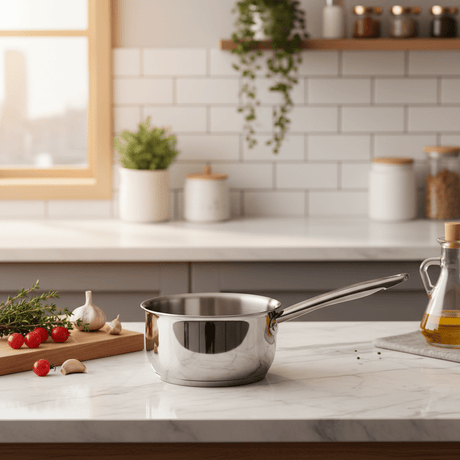 Nautilus Stainless Steel Milk Pan With Handle - 16cm - Al Kabayel Discount CentreNautilus Stainless Steel Milk Pan With Handle - 16cmFrying Pans & SkilletsNAUTILUSAl Kabayel Discount Centre