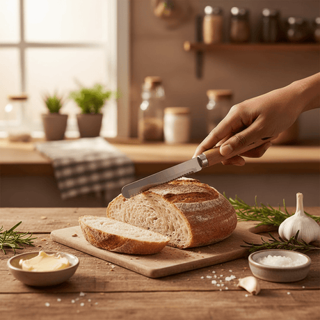 Nautilus Wooden Handle Butter Spatula 23 cm RNGT - 21664 – Smooth Spread Knife - Al Kabayel Discount CentreNautilus Wooden Handle Butter Spatula 23 cm RNGT - 21664 – Smooth Spread KnifeSpatulasNAUTILUSAl Kabayel Discount Centre