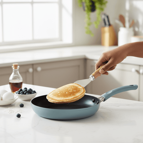 Nautilus Wooden Handle Pizza Server 28 cm RNGT - 21640 – Slice Lifter & Serving Tool - Al Kabayel Discount CentreNautilus Wooden Handle Pizza Server 28 cm RNGT - 21640 – Slice Lifter & Serving ToolSpoonsNAUTILUSAl Kabayel Discount Centre
