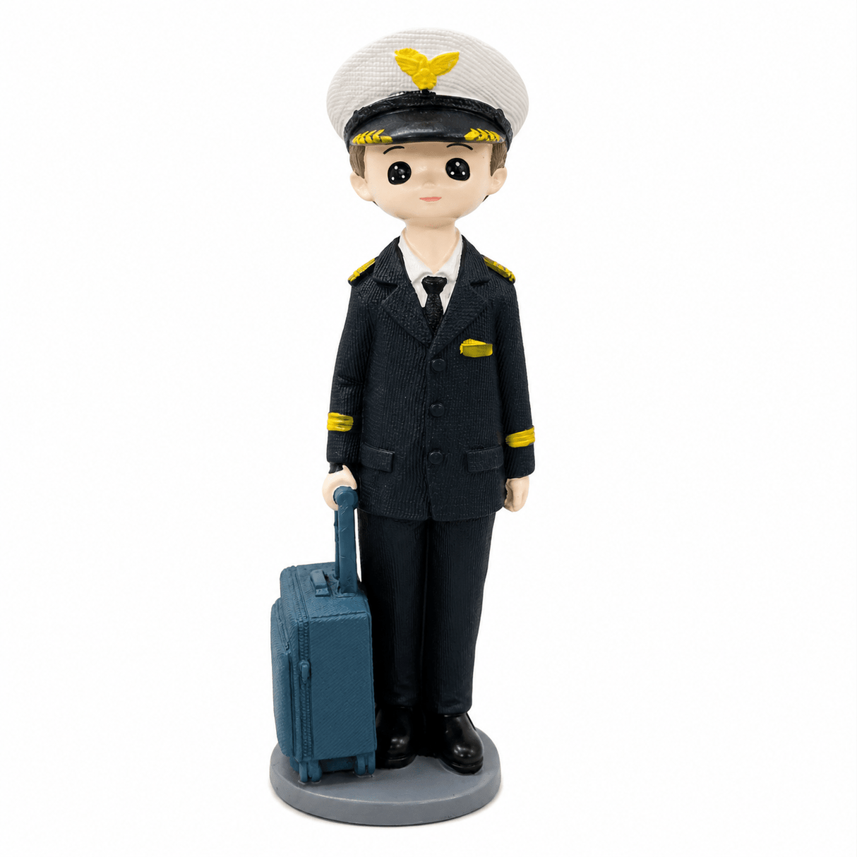Navy Blue Boy Pilot Polyresin Decorative Figurine - 20 cm - Al Kabayel Discount CentreNavy Blue Boy Pilot Polyresin Decorative Figurine - 20 cmHome Décor AccentsAKDCAl Kabayel Discount Centre