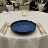 Navy Blue & Brown Round Reactive Glaze Ceramic Flat Plate 20cm - Al Kabayel Discount CentreNavy Blue & Brown Round Reactive Glaze Ceramic Flat Plate 20cmPlatesAKDCAl Kabayel Discount Centre