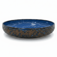 Navy Blue & Brown Round Reactive Glaze Ceramic Flat Plate 20cm - Al Kabayel Discount CentreNavy Blue & Brown Round Reactive Glaze Ceramic Flat Plate 20cmPlatesAKDCAl Kabayel Discount Centre