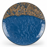 Navy Blue & Brown Round Reactive Glaze Ceramic Plate 30cm - Al Kabayel Discount CentreNavy Blue & Brown Round Reactive Glaze Ceramic Plate 30cmPlatesAKDCAl Kabayel Discount Centre
