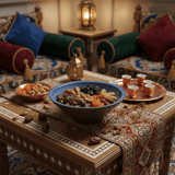Navy Blue & Brown Round Reactive Glaze Ceramic Serving Bowl 20cm - Al Kabayel Discount CentreNavy Blue & Brown Round Reactive Glaze Ceramic Serving Bowl 20cmBowlsAKDCAl Kabayel Discount Centre