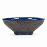 Navy Blue & Brown Round Reactive Glaze Ceramic Serving Bowl 25cm - Al Kabayel Discount CentreNavy Blue & Brown Round Reactive Glaze Ceramic Serving Bowl 25cmBowlsAKDCAl Kabayel Discount Centre