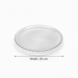 Neo Alpha Clear Glass Plate – 25cm - Al Kabayel Discount CentreNeo Alpha Clear Glass Plate – 25cmPlatesNEO ALPHAAl Kabayel Discount Centre