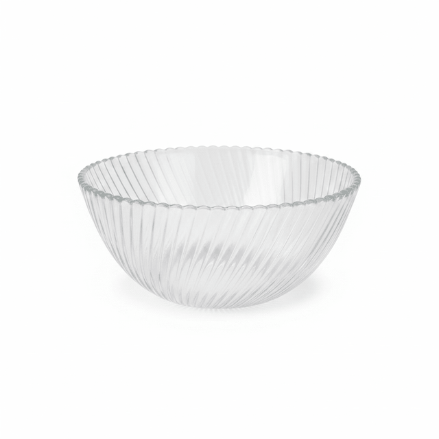 Neo Alpha Clear Ribbed Glass Bowl – 16.5cm - Al Kabayel Discount CentreNeo Alpha Clear Ribbed Glass Bowl – 16.5cmBowlsNEO ALPHAAl Kabayel Discount Centre