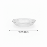 Neo Alpha glass salad bowl 20cm - Al Kabayel Discount CentreNeo Alpha glass salad bowl 20cmBowlsNEO ALPHAAl Kabayel Discount Centre