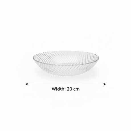 Neo Alpha glass salad bowl 20cm - Al Kabayel Discount CentreNeo Alpha glass salad bowl 20cmBowlsNEO ALPHAAl Kabayel Discount Centre