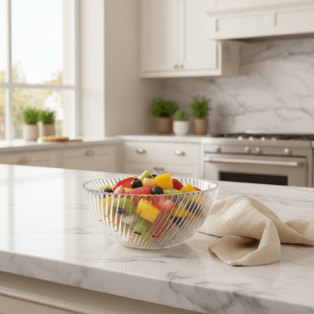 Neo Alpha Round Glass Bowl – Medium Glass Bowl for Serving, Dining & Kitchen Use 165 mm - Al Kabayel Discount CentreNeo Alpha Round Glass Bowl – Medium Glass Bowl for Serving, Dining & Kitchen Use 165 mmBowlsNEO ALPHAAl Kabayel Discount Centre
