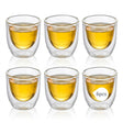 Neoflam Double Wall Glass Cawa Cup 70ml – Set of 6 - Al Kabayel Discount CentreNeoflam Double Wall Glass Cawa Cup 70ml – Set of 6Tea SetsNEOFLAMAl Kabayel Discount Centre