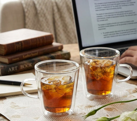 Neoflam Double Wall Glass Mug Set of 2 – 200ml - Al Kabayel Discount CentreNeoflam Double Wall Glass Mug Set of 2 – 200mlMugsNEOFLAMAl Kabayel Discount Centre