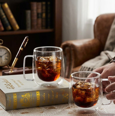 Neoflam Double Wall Glass Mug Set of 2 – 250ml - Al Kabayel Discount CentreNeoflam Double Wall Glass Mug Set of 2 – 250mlMugsNEOFLAMAl Kabayel Discount Centre