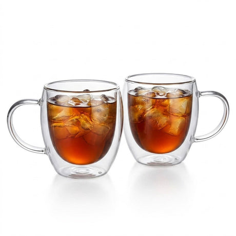 Neoflam Double Wall Glass Mug Set of 2 – 250ml - Al Kabayel Discount CentreNeoflam Double Wall Glass Mug Set of 2 – 250mlMugsNEOFLAMAl Kabayel Discount Centre