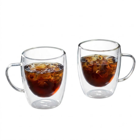 Neoflam Double Wall Glass Mug – Set of 2 – 300ml - Al Kabayel Discount CentreNeoflam Double Wall Glass Mug – Set of 2 – 300mlMugsNEOFLAMAl Kabayel Discount Centre