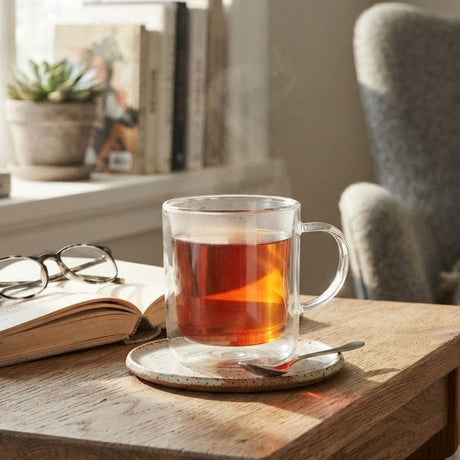 Neoflam Double Wall Glass Mug – Set of 2 – 350ml - Al Kabayel Discount CentreNeoflam Double Wall Glass Mug – Set of 2 – 350mlMugsNEOFLAMAl Kabayel Discount Centre