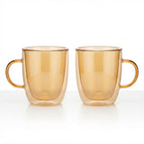 Neoflam Double Wall Glass Mug Set of 2 – 90ml – Yellow - Al Kabayel Discount CentreNeoflam Double Wall Glass Mug Set of 2 – 90ml – YellowMugsNEOFLAMAl Kabayel Discount Centre