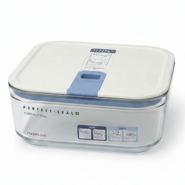 Neoflam Large Square Glass Food Storage Container with Secure Plastic Lid – Ideal for Meal Prep, Leftovers & Fridge Storage – 1100 ml - Al Kabayel Discount CentreNeoflam Large Square Glass Food Storage Container with Secure Plastic Lid – Ideal for Meal Prep, Leftovers & Fridge Storage – 1100 mlFood ContainersNEOFLAMAl Kabayel Discount Centre