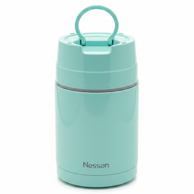 Nessan Double Wall Stainless Steel Vacuum Insulated Lunch Box 1000ml - Al Kabayel Discount CentreNessan Double Wall Stainless Steel Vacuum Insulated Lunch Box 1000mlLunch BoxNESSANAl Kabayel Discount Centre