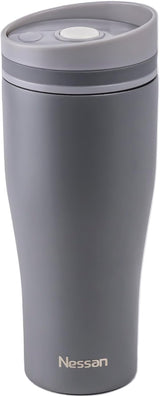 Nessan Insulated Stainless Steel Vacuum Mug, Your Perfect Portable Thermal Tumbler for Hot and Cold Beverages Anywhere: Home, Gym, Outdoors, Office, and School - 360ML - Grey - Al Kabayel Discount CentreNessan Insulated Stainless Steel Vacuum Mug, Your Perfect Portable Thermal Tumbler for Hot and Cold Beverages Anywhere: Home, Gym, Outdoors, Office, and School - 360ML - GreyThermosNESSANAl Kabayel Discount Centre