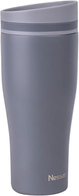 Nessan Insulated Stainless Steel Vacuum Mug, Your Perfect Portable Thermal Tumbler for Hot and Cold Beverages Anywhere: Home, Gym, Outdoors, Office, and School - 360ML - Grey - Al Kabayel Discount CentreNessan Insulated Stainless Steel Vacuum Mug, Your Perfect Portable Thermal Tumbler for Hot and Cold Beverages Anywhere: Home, Gym, Outdoors, Office, and School - 360ML - GreyThermosNESSANAl Kabayel Discount Centre