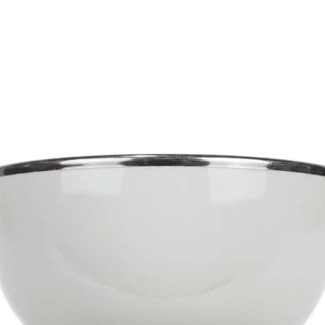 New East Sun White Ceramic Bowl with Silver Rim — 4 Inch - Al Kabayel Discount CentreNew East Sun White Ceramic Bowl with Silver Rim — 4 InchBowlsNEW EAST SUNAl Kabayel Discount Centre
