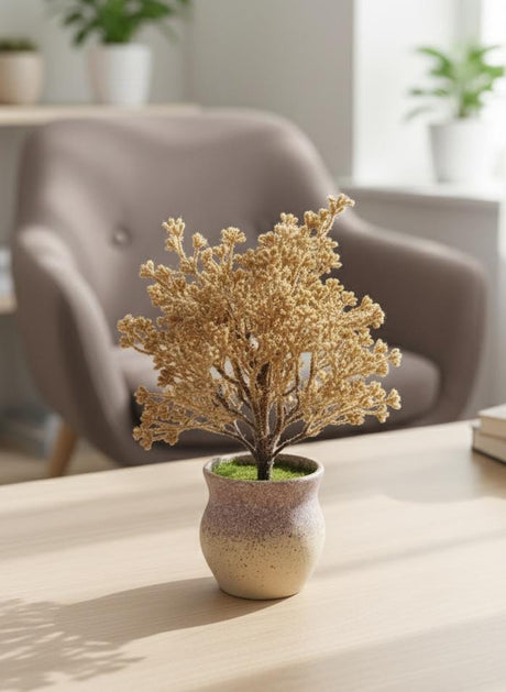 Next Rose Artificial Dried Plant - Textured Foliage in Ceramic Pot, Rustic and Natural - Looking for Cozy Spaces, 35 cm," - Polystyrene foam mimics dried textures for a natural feel. - Al Kabayel Discount CentreNext Rose Artificial Dried Plant - Textured Foliage in Ceramic Pot, Rustic and Natural - Looking for Cozy Spaces, 35 cm," - Polystyrene foam mimics dried textures for a natural feel.Artificial FloraNEXTROSEAl Kabayel Discount Centre