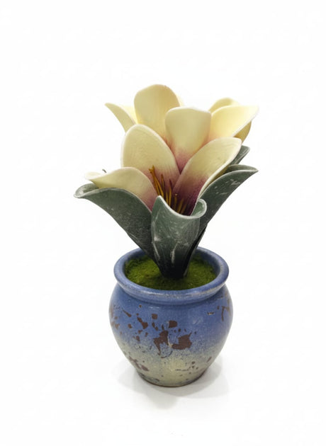 Next Rose Artificial Yellow Flower with Pot - Polystyrene Foam Material, Sunny Hues for Vibrant Home Accents, 24 cm," - Polystyrene foam creates bright yellow flowers for a lively touch. - Al Kabayel Discount CentreNext Rose Artificial Yellow Flower with Pot - Polystyrene Foam Material, Sunny Hues for Vibrant Home Accents, 24 cm," - Polystyrene foam creates bright yellow flowers for a lively touch.Artificial FloraNEXTROSEAl Kabayel Discount Centre