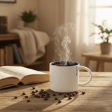 Niodenic 330ml Ceramic Coffee Mug | Matte White & Navy Blue Interior | Premium Drinkware - Al Kabayel Discount CentreNiodenic 330ml Ceramic Coffee Mug | Matte White & Navy Blue Interior | Premium DrinkwareMugsNIODENICAl Kabayel Discount Centre