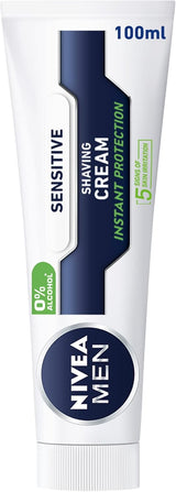 Nivea Men Sensitive Shaving Cream with Chamomile & Hamamelis, 100ml - Al Kabayel Discount CentreNivea Men Sensitive Shaving Cream with Chamomile & Hamamelis, 100mlShaving & GroomingNIVEAAl Kabayel Discount Centre