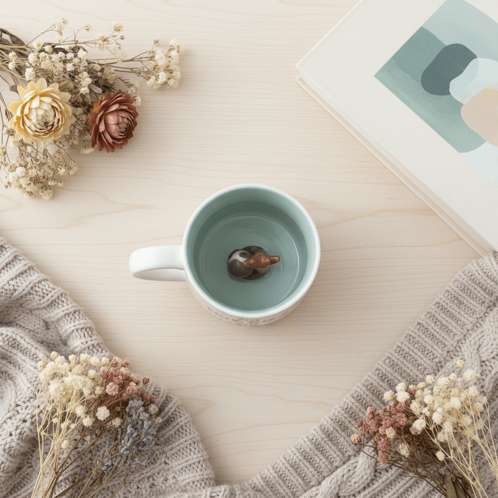 No Hurries No Worries Ceramic Mug with Hidden Surprise | Sage Green & White | 400ml - Al Kabayel Discount CentreNo Hurries No Worries Ceramic Mug with Hidden Surprise | Sage Green & White | 400mlMugsAKDCAl Kabayel Discount Centre