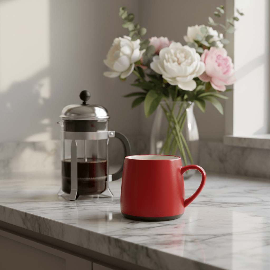 Nodenic Red Ceramic Mug — 330ml - Al Kabayel Discount CentreNodenic Red Ceramic Mug — 330mlMugsNIODENICAl Kabayel Discount Centre