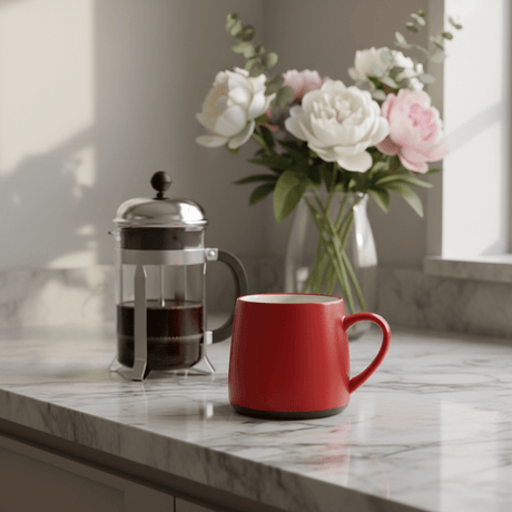 Nodenic Red Ceramic Mug — 330ml - Al Kabayel Discount CentreNodenic Red Ceramic Mug — 330mlMugsNIODENICAl Kabayel Discount Centre