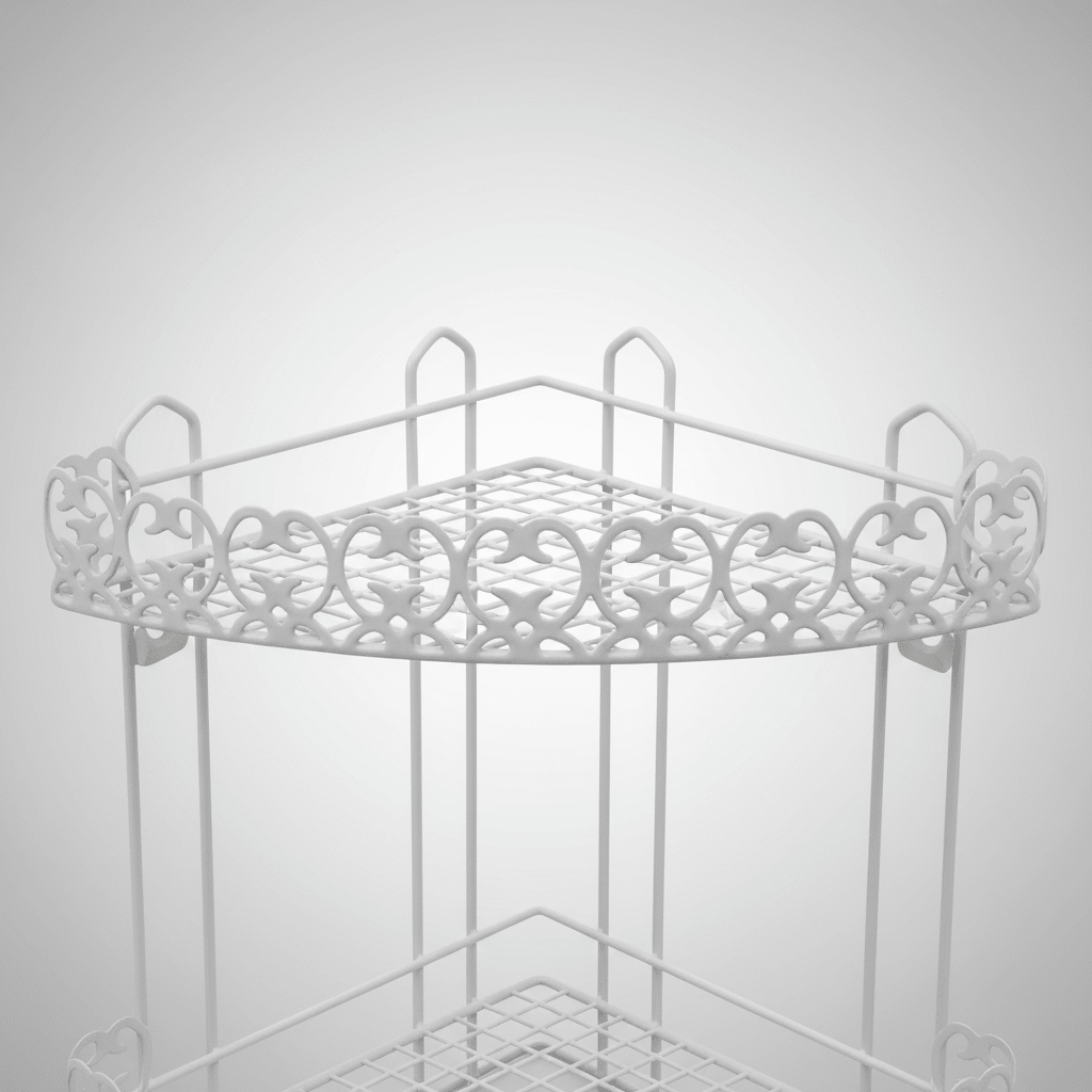 Nordic Style White Metal 2 - Tier Kitchen and Bathroom Organizer Rack – 35 cm - Al Kabayel Discount CentreNordic Style White Metal 2 - Tier Kitchen and Bathroom Organizer Rack – 35 cmOrganizers & AccessoriesAKDCAl Kabayel Discount Centre