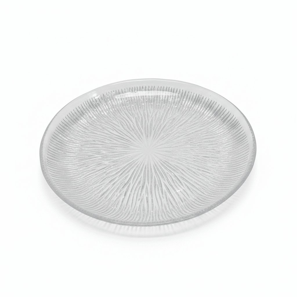 Noritazeh Ribbed Glass Dessert Plate 19cm - Al Kabayel Discount CentreNoritazeh Ribbed Glass Dessert Plate 19cmPlatesNORITAZEHAl Kabayel Discount Centre