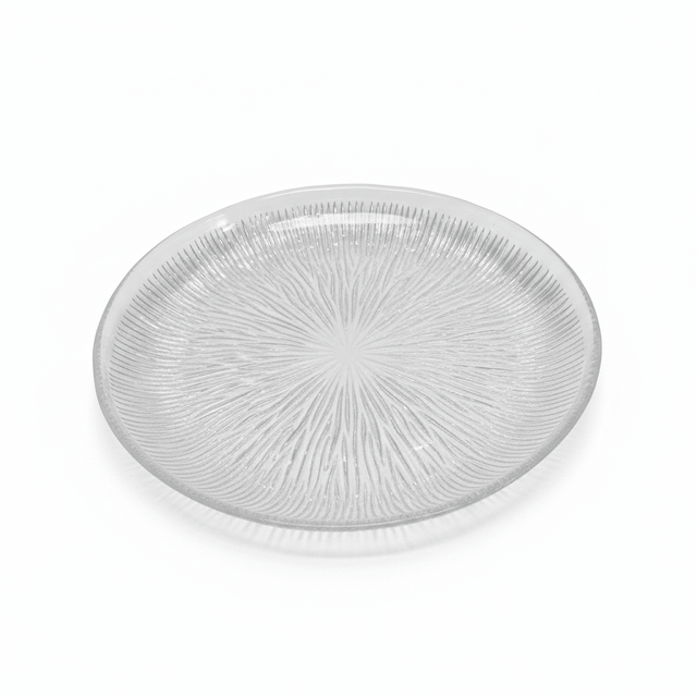Noritazeh Ribbed Glass Dessert Plate 19cm - Al Kabayel Discount CentreNoritazeh Ribbed Glass Dessert Plate 19cmPlatesNORITAZEHAl Kabayel Discount Centre