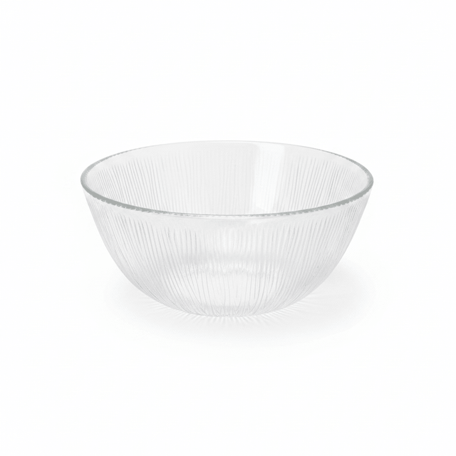 Noritazeh Ribbed Glass Salad Bowl - 16×8 cm - Al Kabayel Discount CentreNoritazeh Ribbed Glass Salad Bowl - 16×8 cmBowlsNORITAZEHAl Kabayel Discount Centre