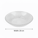 Noritazeh Ribbed Glass Soup Bowl — 20cm - Al Kabayel Discount CentreNoritazeh Ribbed Glass Soup Bowl — 20cmBowlsNORITAZEHAl Kabayel Discount Centre