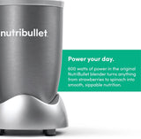 NutriBullet 600 Watts, 9pc Accessories, Multi - Function High Speed Blender, Mixer System With Nutrient Extractor, Smoothie Maker, Grey, NBR - 1212M - Al Kabayel Discount CentreNutriBullet 600 Watts, 9pc Accessories, Multi - Function High Speed Blender, Mixer System With Nutrient Extractor, Smoothie Maker, Grey, NBR - 1212MBlenders, Mixers & Food ProcessorsNUTRIBULLETAl Kabayel Discount Centre