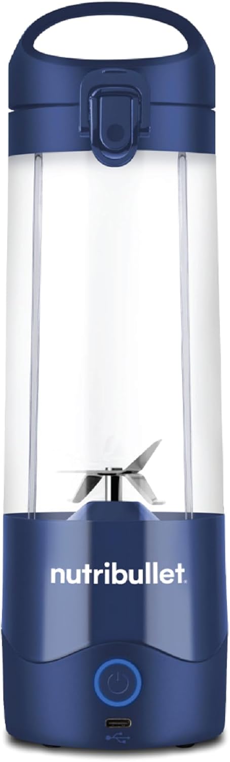 Nutribullet Portable Blender 475ml - Navy Blue - Al Kabayel Discount CentreNutribullet Portable Blender 475ml - Navy BlueBlenders, Mixers & Food ProcessorsNUTRIBULLETAl Kabayel Discount Centre