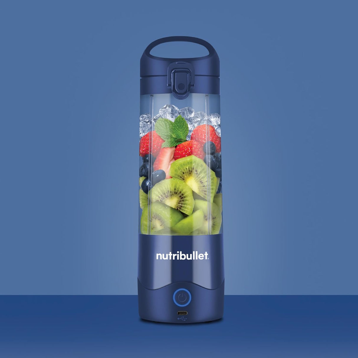 Nutribullet Portable Blender 475ml - Navy Blue - Al Kabayel Discount CentreNutribullet Portable Blender 475ml - Navy BlueBlenders, Mixers & Food ProcessorsNUTRIBULLETAl Kabayel Discount Centre