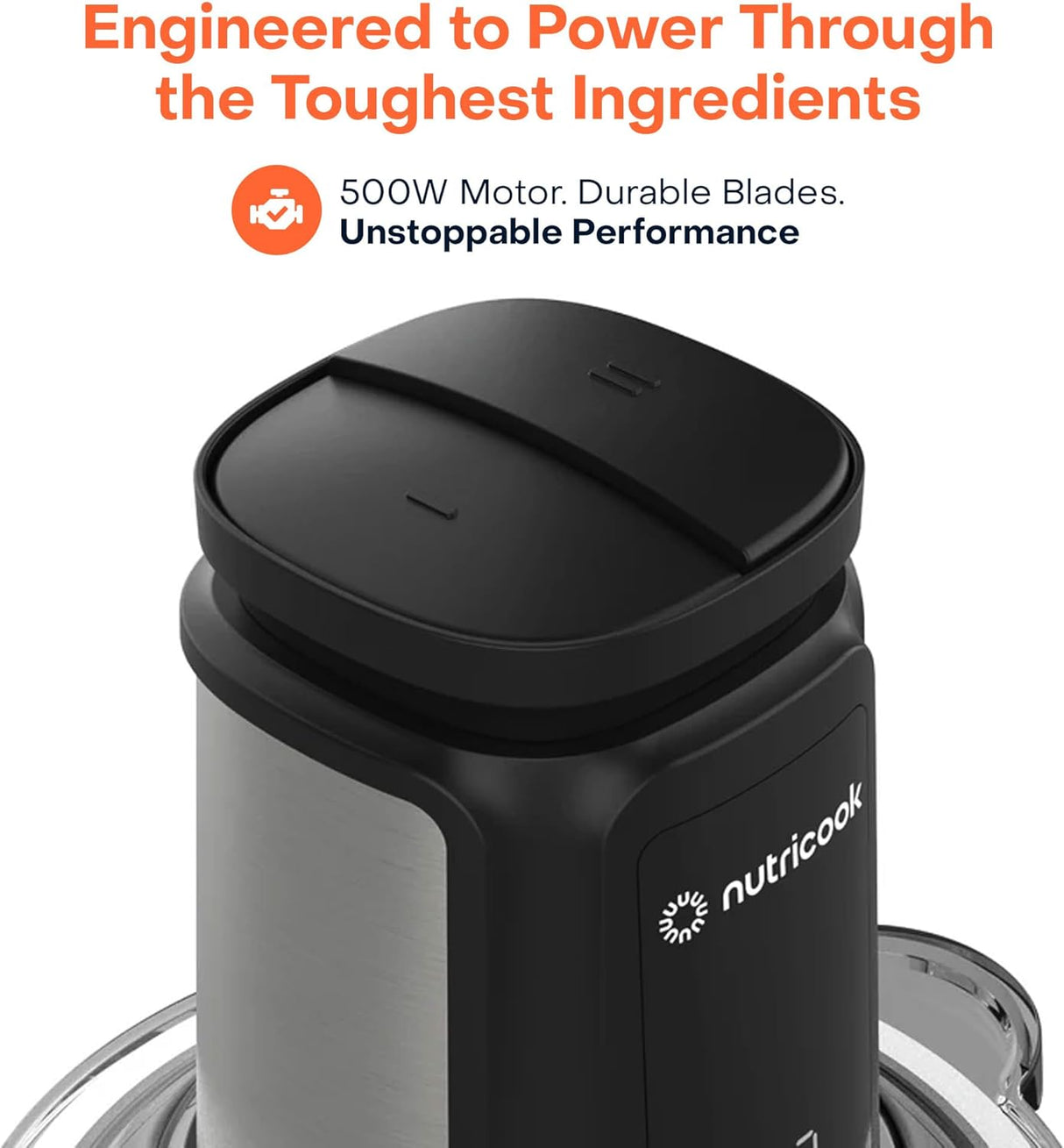Nutricook Multi Purpose Glass Chopper & Mixcer, 500 W, 1.2L with 4 SS Blade detachable System, easy to clean, Pulse speed for precision, Ice Crushing, Anti Slip ring - Al Kabayel Discount CentreNutricook Multi Purpose Glass Chopper & Mixcer, 500 W, 1.2L with 4 SS Blade detachable System, easy to clean, Pulse speed for precision, Ice Crushing, Anti Slip ringBlenders, Mixers & Food ProcessorsNUTRICOOKAl Kabayel Discount Centre