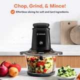 Nutricook Multi Purpose Glass Chopper & Mixcer, 500 W, 1.2L with 4 SS Blade detachable System, easy to clean, Pulse speed for precision, Ice Crushing, Anti Slip ring - Al Kabayel Discount CentreNutricook Multi Purpose Glass Chopper & Mixcer, 500 W, 1.2L with 4 SS Blade detachable System, easy to clean, Pulse speed for precision, Ice Crushing, Anti Slip ringBlenders, Mixers & Food ProcessorsNUTRICOOKAl Kabayel Discount Centre