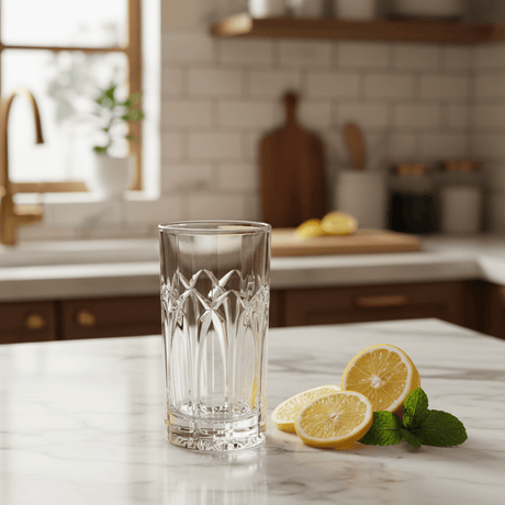 Ocean Elegant Traze Highball Glass Premium Tall Glass for Cocktails Mocktails and Beverages 350ml - Al Kabayel Discount CentreOcean Elegant Traze Highball Glass Premium Tall Glass for Cocktails Mocktails and Beverages 350mltumblersOCEANAl Kabayel Discount Centre