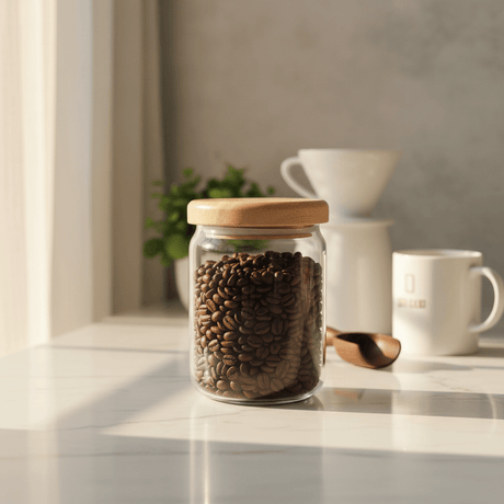 Ocean Glass Airtight Storage Jar with Wooden Lid – 500ml Kitchen Container - Al Kabayel Discount CentreOcean Glass Airtight Storage Jar with Wooden Lid – 500ml Kitchen ContainerJars & Food SaversOCEANAl Kabayel Discount Centre