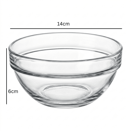Ocean Glass Bowl 14×6 cm - Al Kabayel Discount CentreOcean Glass Bowl 14×6 cmBowlsOCEANAl Kabayel Discount Centre