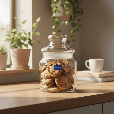 Ocean Plain Glass Canister 500ml — Airtight Glass Storage Jar with Lid - Al Kabayel Discount CentreOcean Plain Glass Canister 500ml — Airtight Glass Storage Jar with LidJars & Food SaversOCEANAl Kabayel Discount Centre