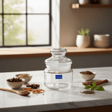 Ocean Plain Glass Canister with Lid — 325ML | Airtight Storage Jar - Al Kabayel Discount CentreOcean Plain Glass Canister with Lid — 325ML | Airtight Storage JarJars & Food SaversOCEANAl Kabayel Discount Centre