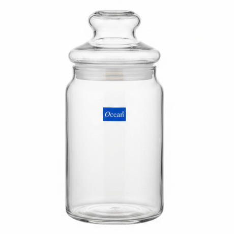 Ocean Plain Glass Canister with Lid – 750ml | Airtight Storage Jar - Al Kabayel Discount CentreOcean Plain Glass Canister with Lid – 750ml | Airtight Storage JarJars & Food SaversOCEANAl Kabayel Discount Centre